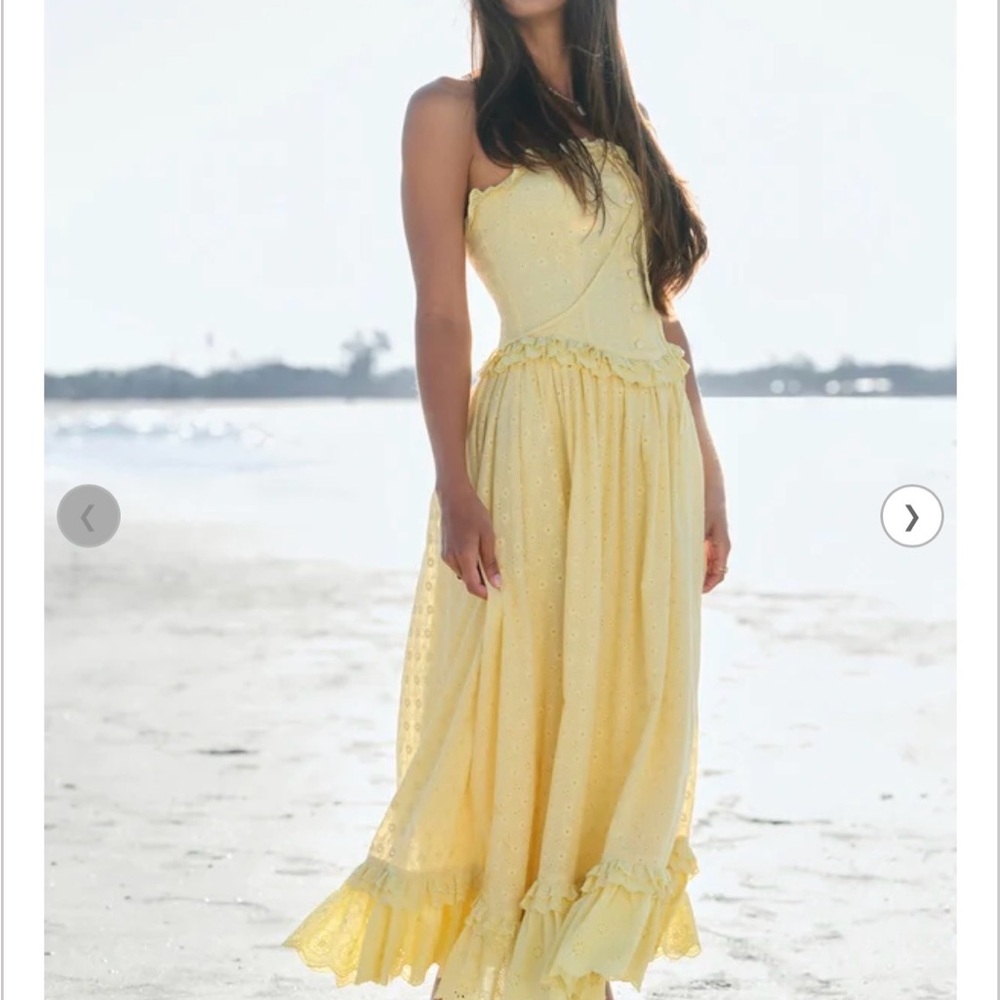 Alter’d state embroidered Lindsey maxi dress - Picture 4 of 7